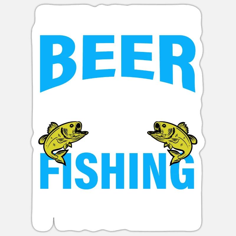 Beer Problem - Sticker Größe S (10 x 10 cm) - Mattweiß
