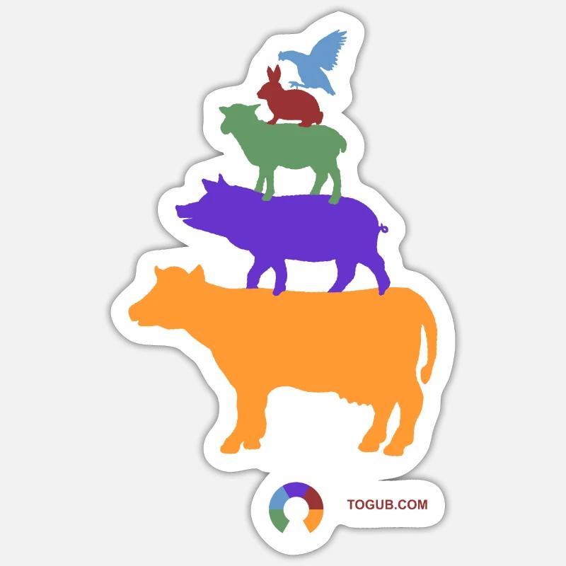 Sticker Größe S (10 x 10 cm) - 