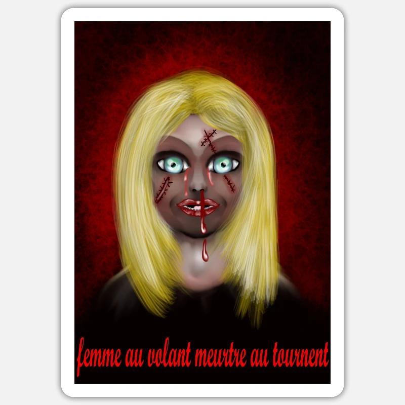 Sticker taille S (10 x 10 cm) - 