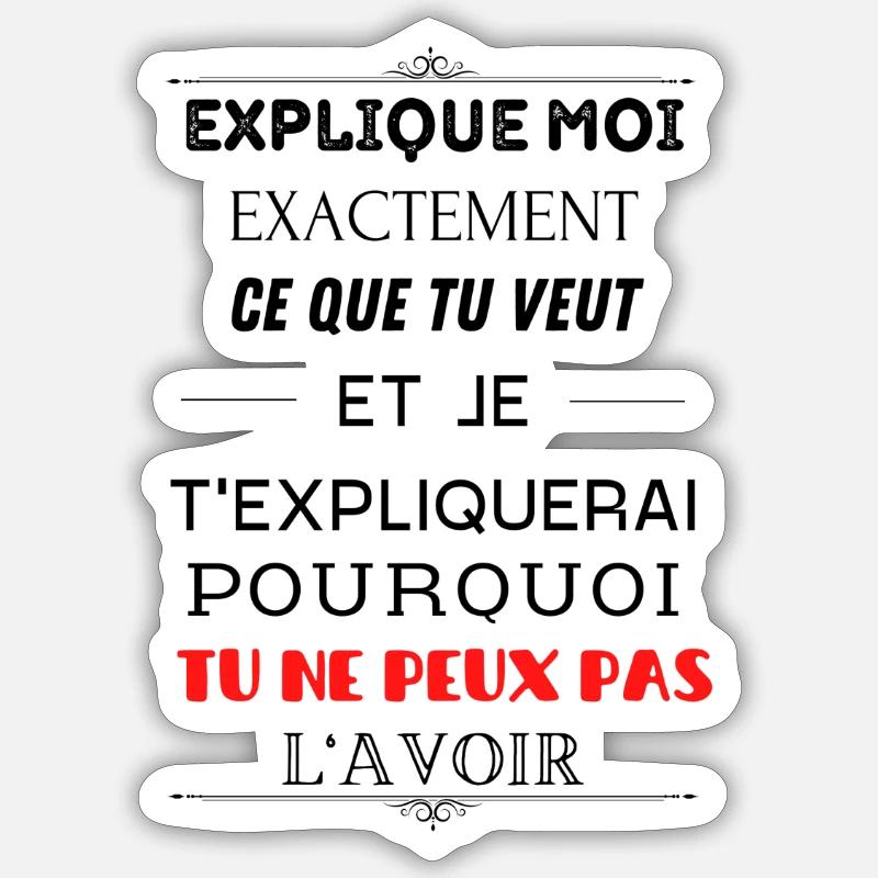 Sticker taille S (10 x 10 cm) - 