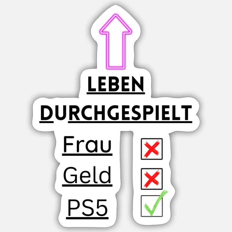 Sticker Größe S (10 x 10 cm) - 