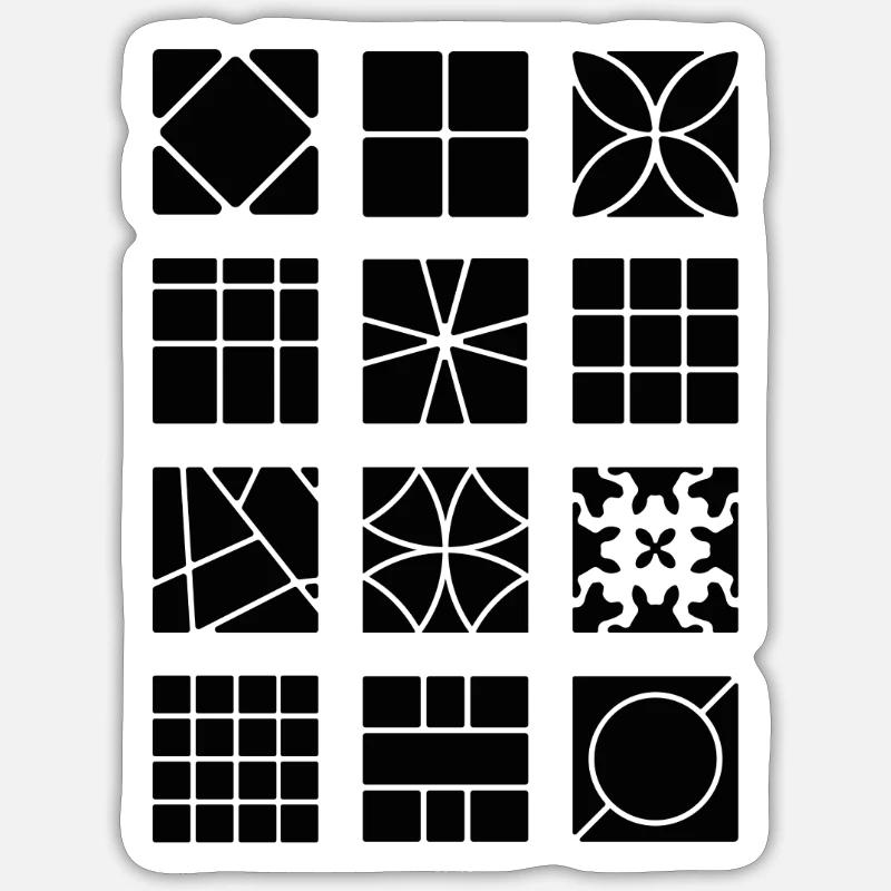 Sticker taille S (10 x 10 cm) - 