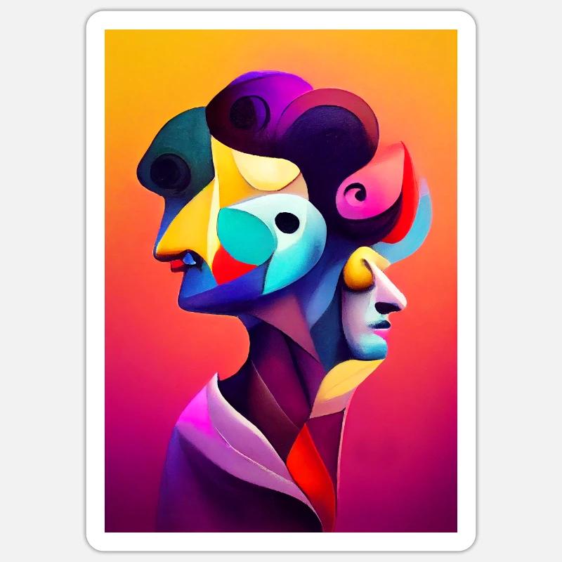 Sticker taille S (10 x 10 cm) - 