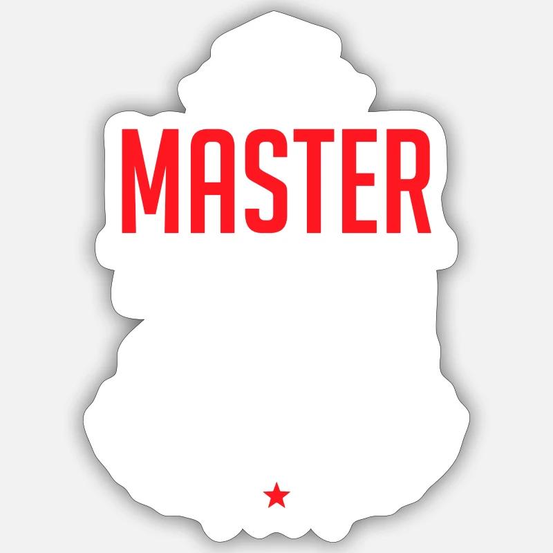 Graduation 2023 - Master 2023 Studies Student Uni Sticker size S (10 x 10 cm)