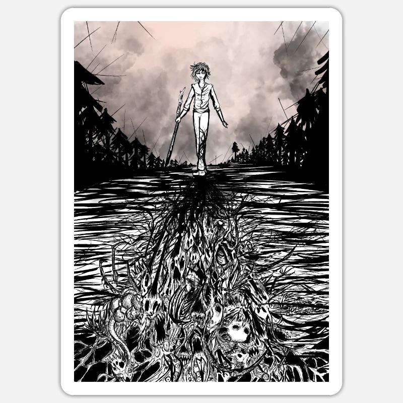 Sticker taille S (10 x 10 cm) - 