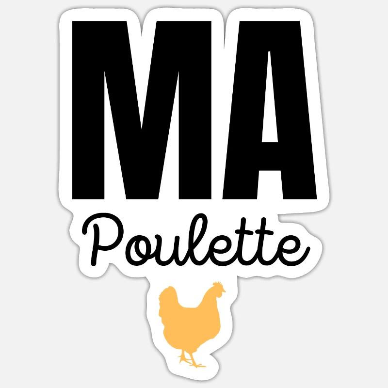 Sticker taille S (10 x 10 cm) - 