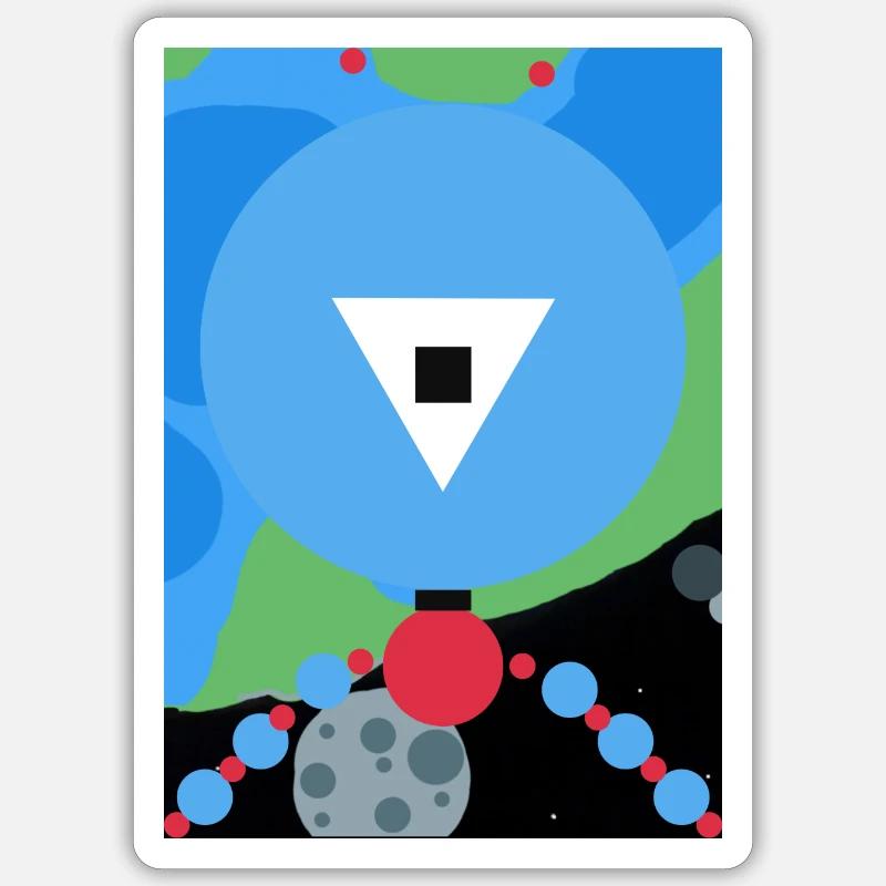 Sticker taille S (10 x 10 cm) - 