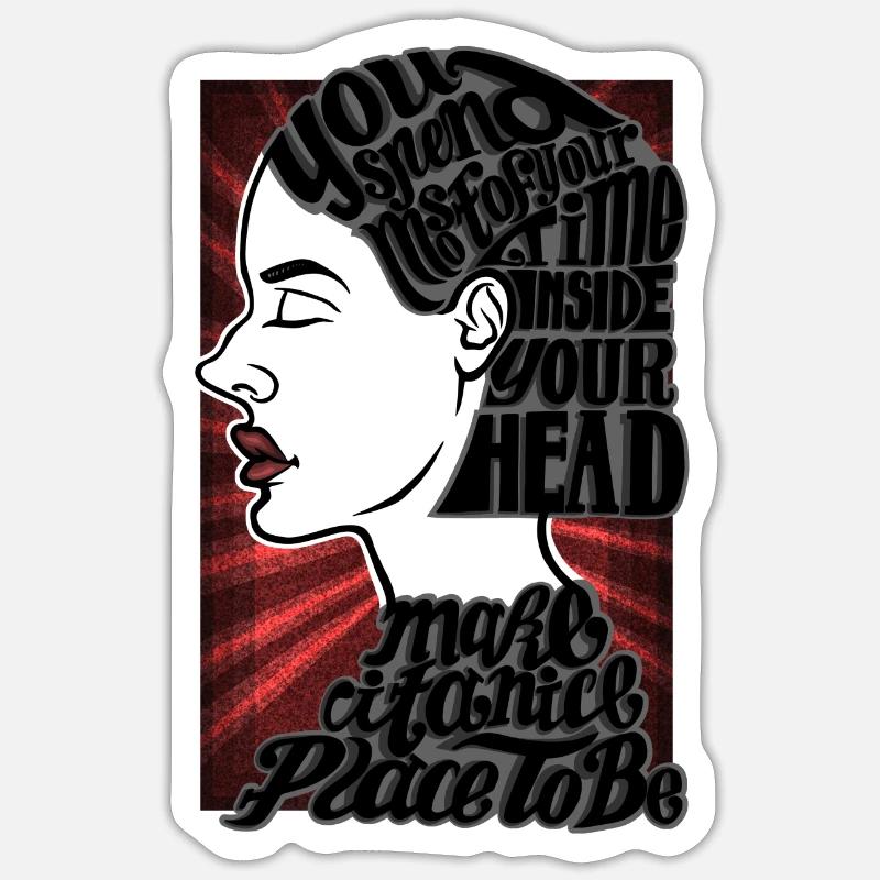 Sticker Größe S (10 x 10 cm) - 