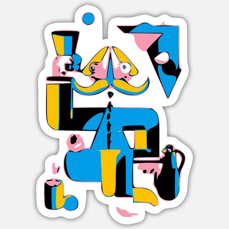 Sticker Größe S (10 x 10 cm) - 