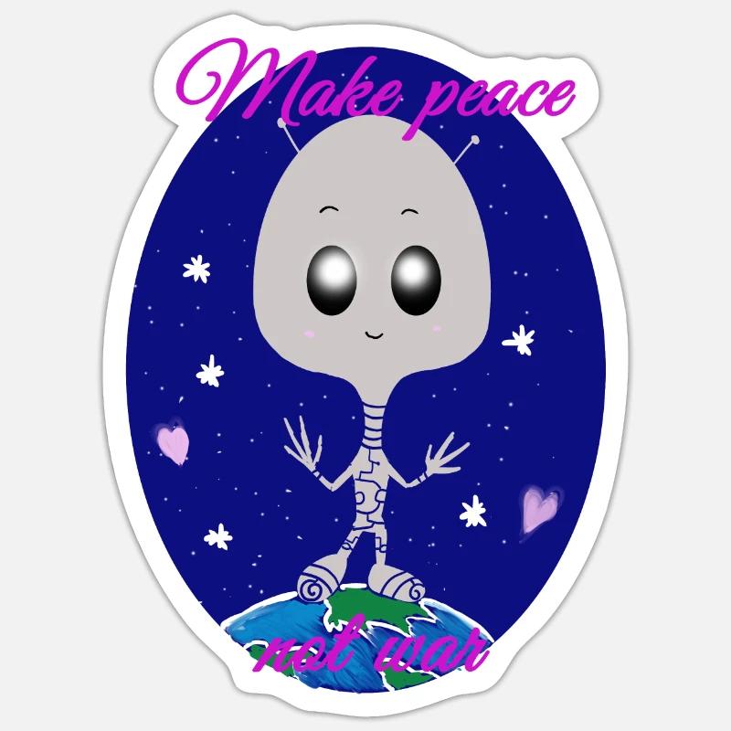 Sticker taille S (10 x 10 cm) - 