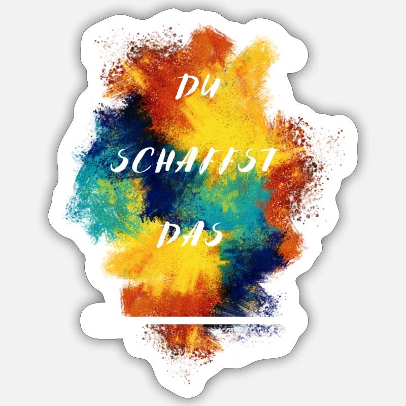 Sticker Größe S (10 x 10 cm) - 