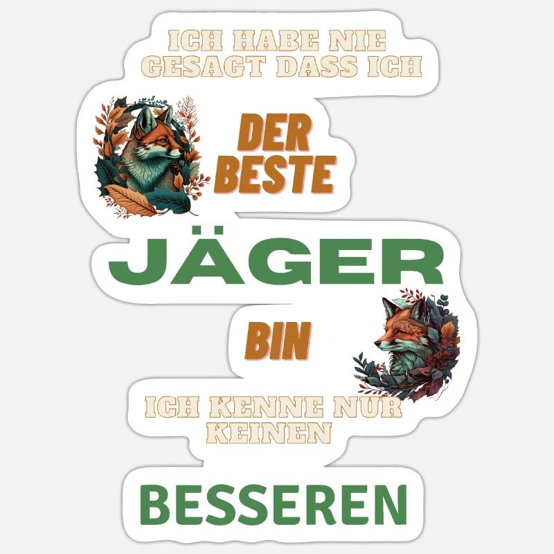 Sticker Größe S (10 x 10 cm) - 