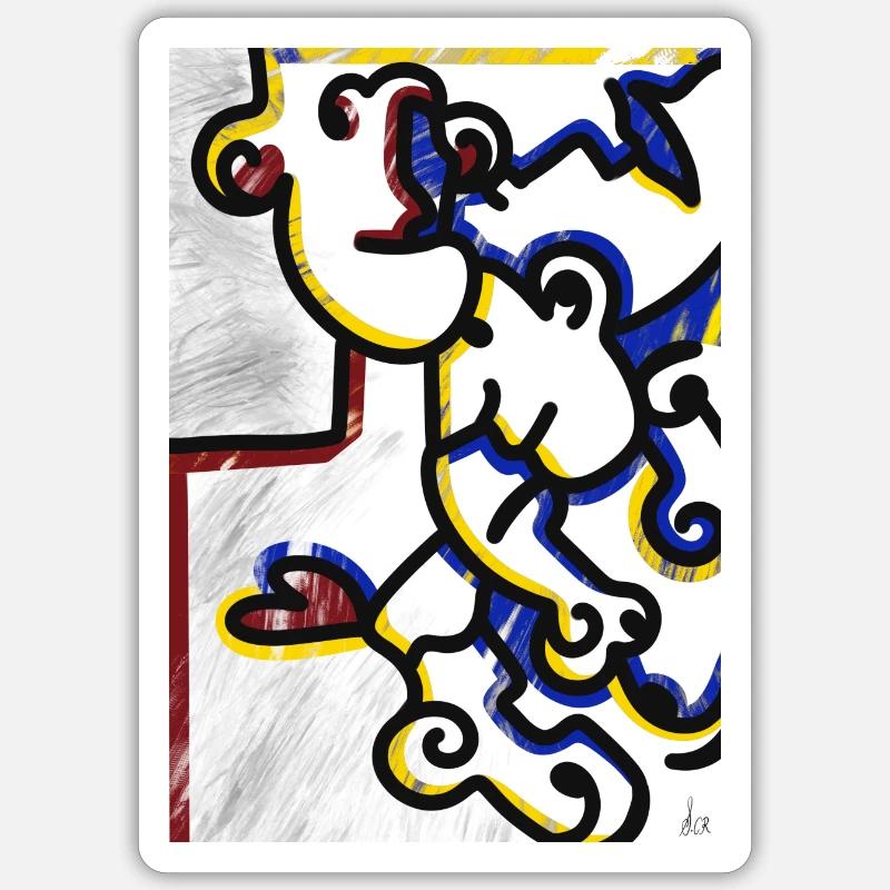 Sticker size S (10 x 10 cm) - 