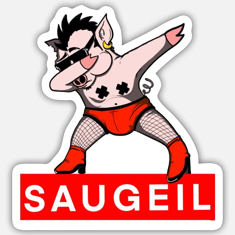 Sticker Größe S (10 x 10 cm) - 
