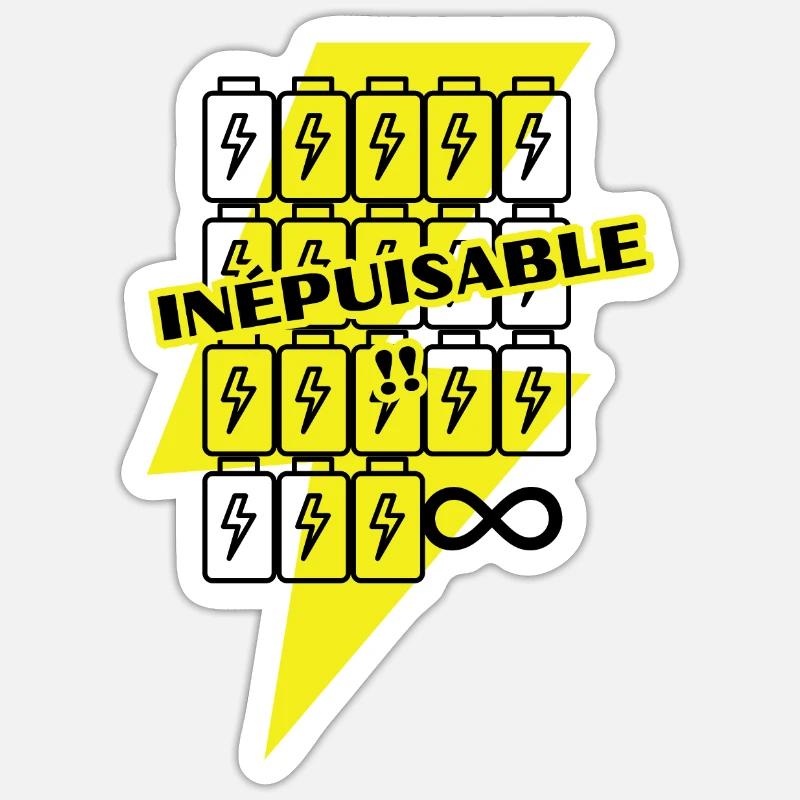 Sticker taille S (10 x 10 cm) - 