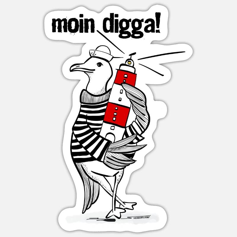 Sticker Größe S (10 x 10 cm) - 