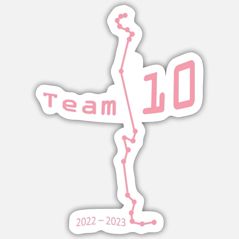 Sticker taille S (10 x 10 cm) - 