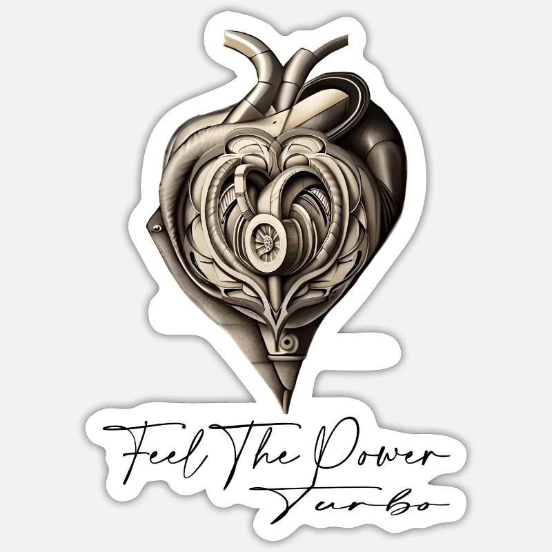 Sticker Größe S (10 x 10 cm) - 