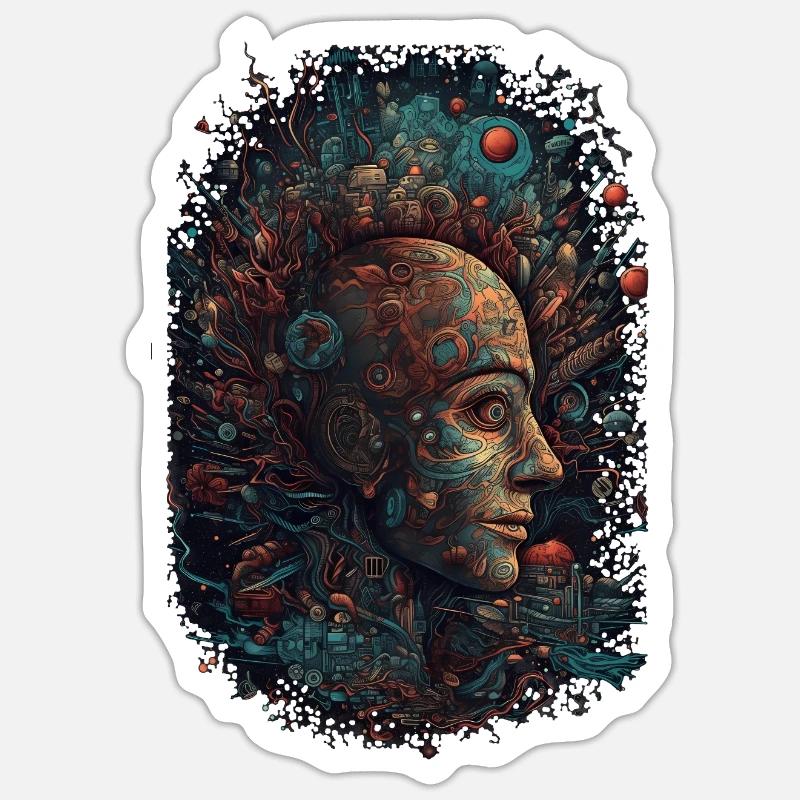 Sticker taille S (10 x 10 cm) - 