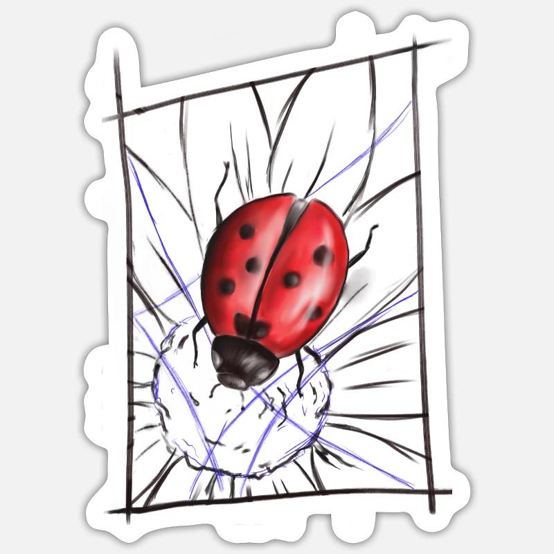 Sticker Größe S (10 x 10 cm) - 