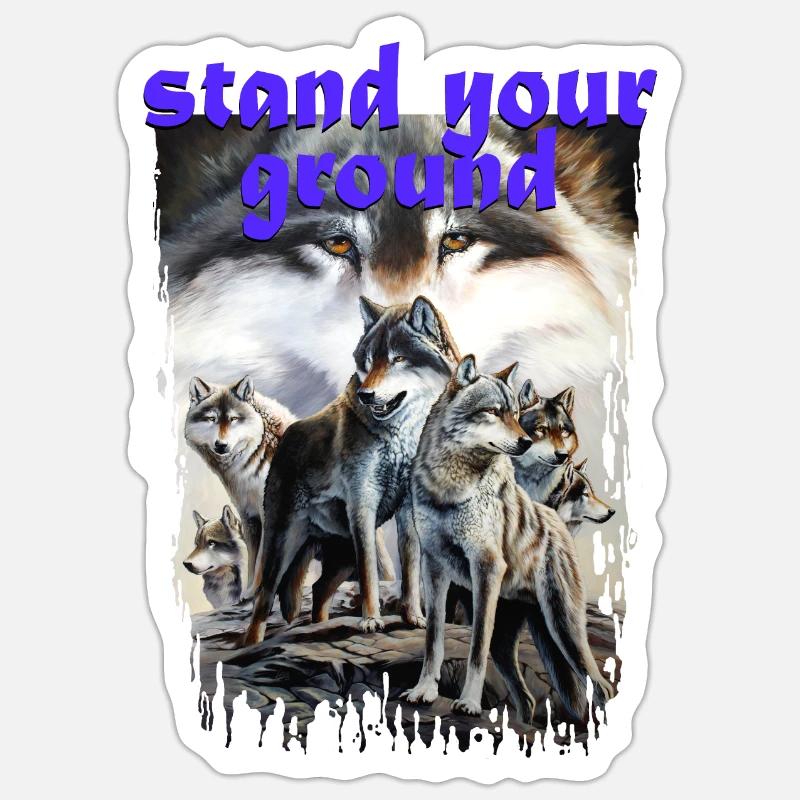 Sticker Größe S (10 x 10 cm) - 