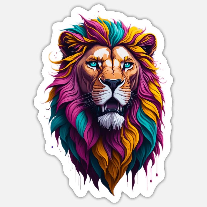 Sticker Größe S (10 x 10 cm) - 