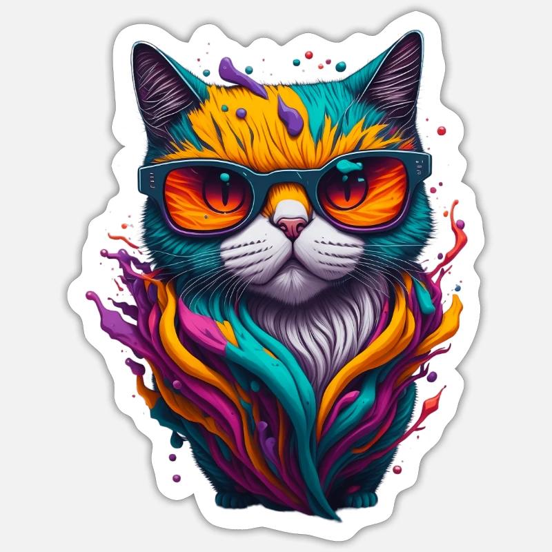 Sticker taille S (10 x 10 cm) - 