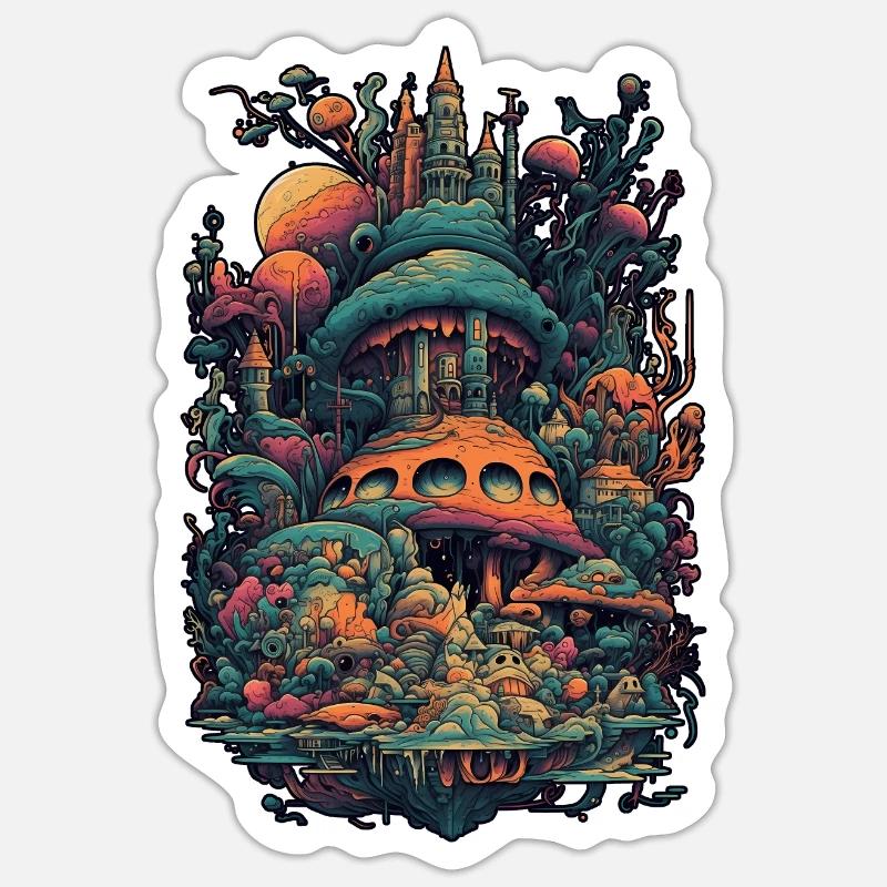 Sticker taille S (10 x 10 cm) - 