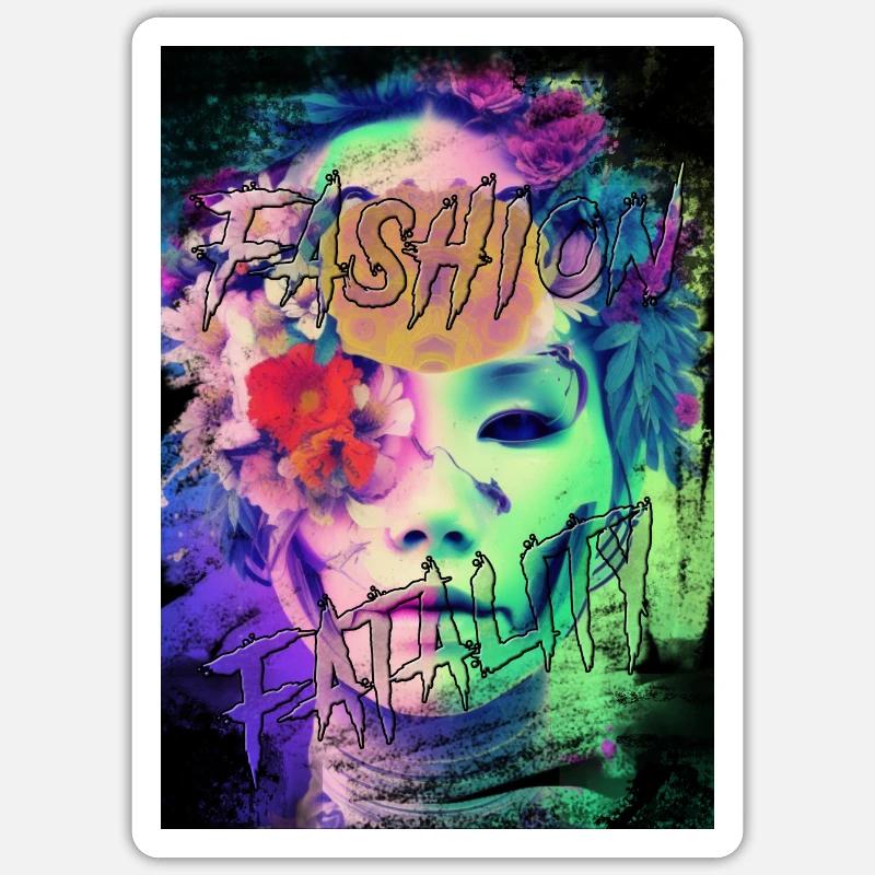 MODE-TODESFALL 1 Sticker Größe S (10 x 10 cm)