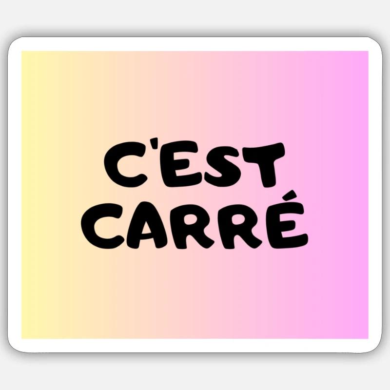 Sticker taille S (10 x 10 cm) - 