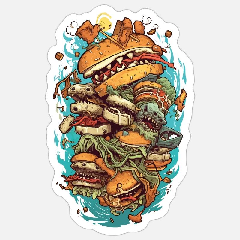 Sticker taille S (10 x 10 cm) - 