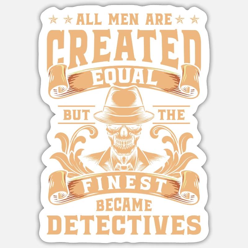 Agent - Sticker size S (10 x 10 cm) - white matte