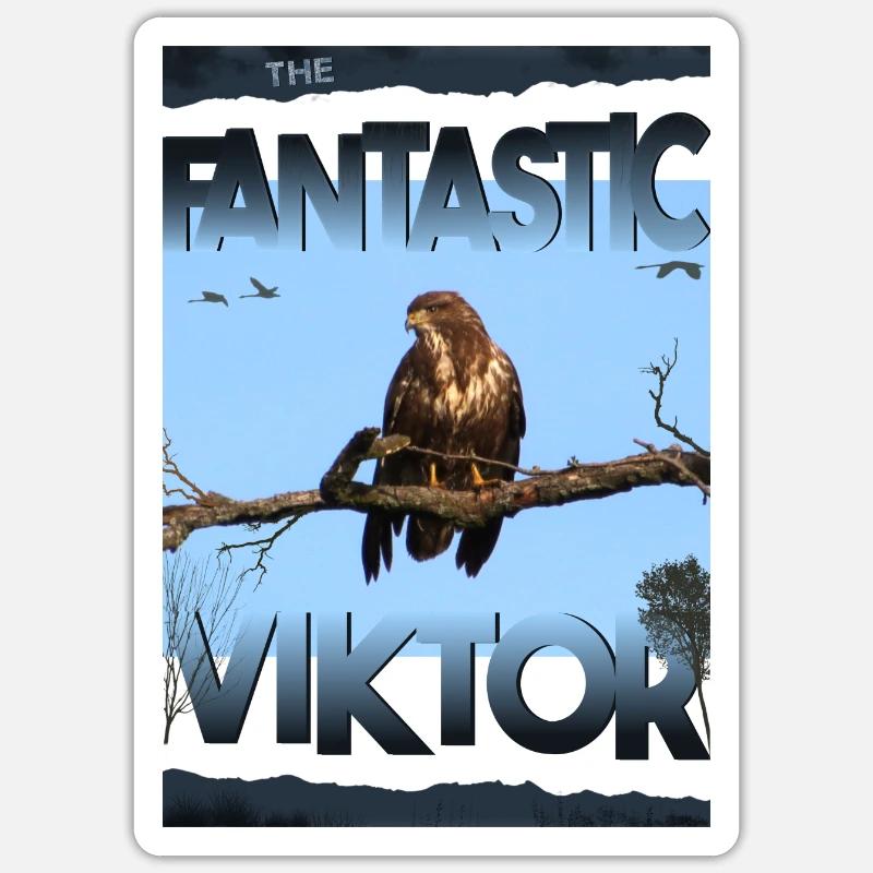 Viktor Birthday Viktor - Sticker size S (10 x 10 cm) - white matte
