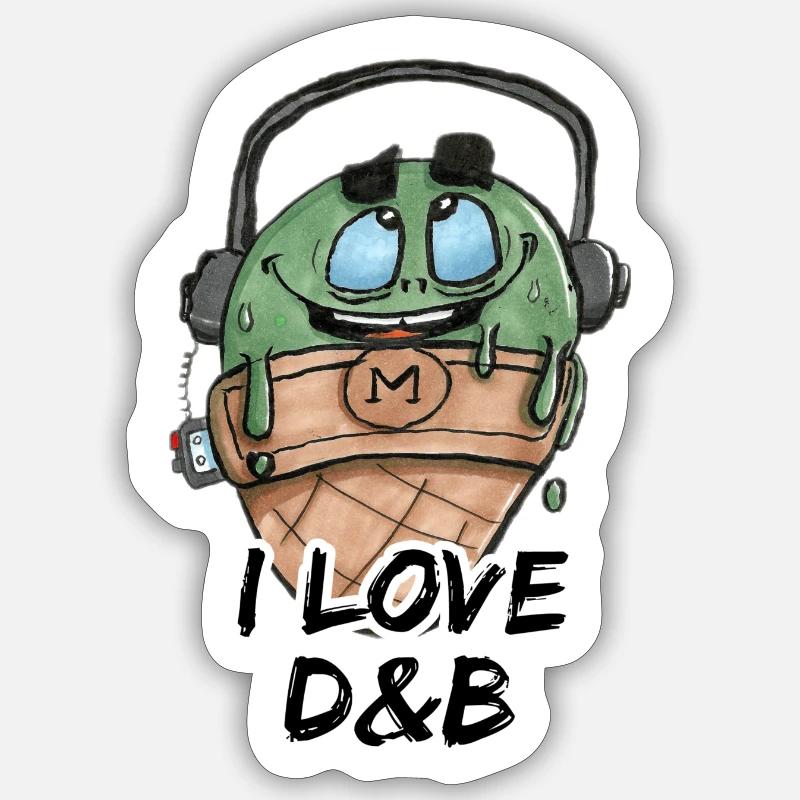 Sticker Größe S (10 x 10 cm) - 