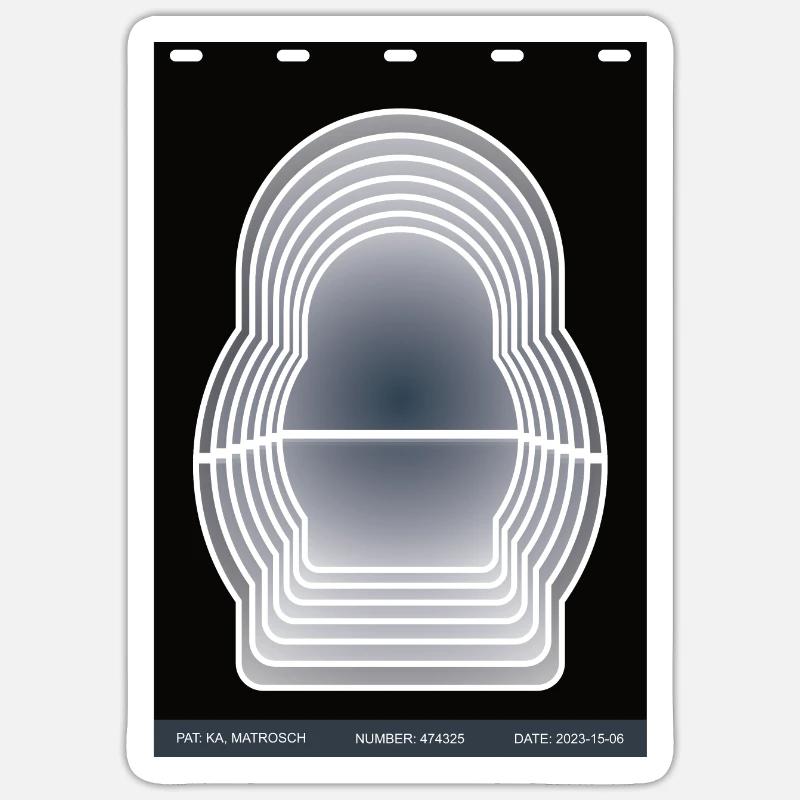 Sticker taille S (10 x 10 cm) - 