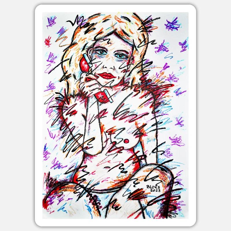 Sticker Größe S (10 x 10 cm) - 