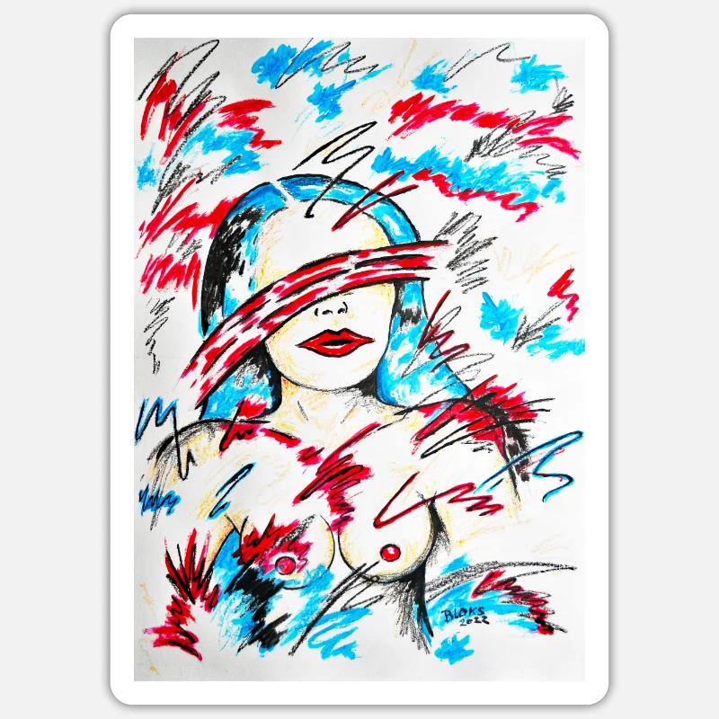 Sticker Größe S (10 x 10 cm) - 