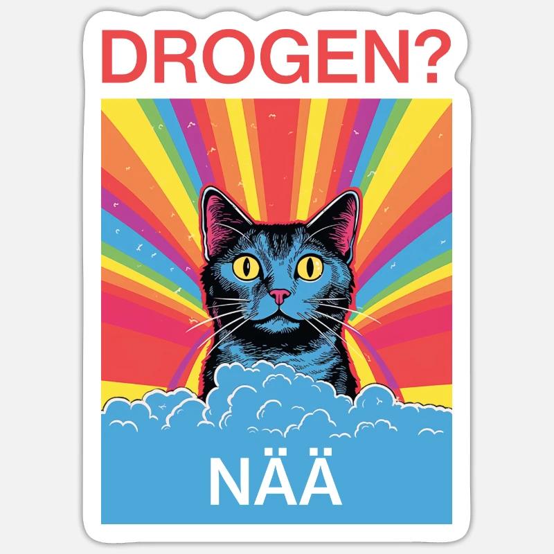 Sticker Größe S (10 x 10 cm) - 