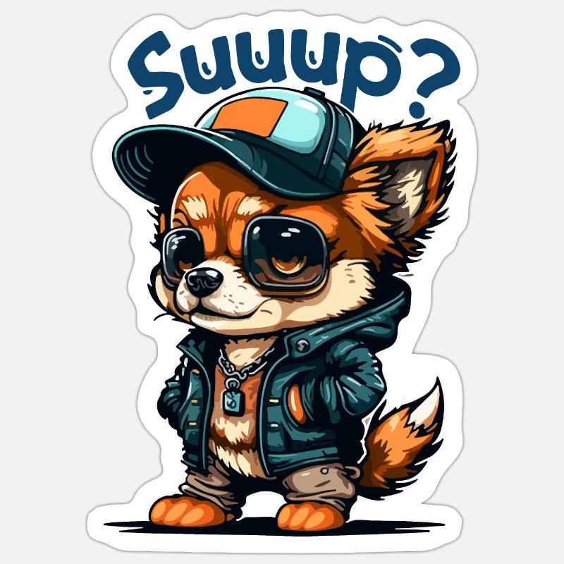 Sticker Größe S (10 x 10 cm) - 