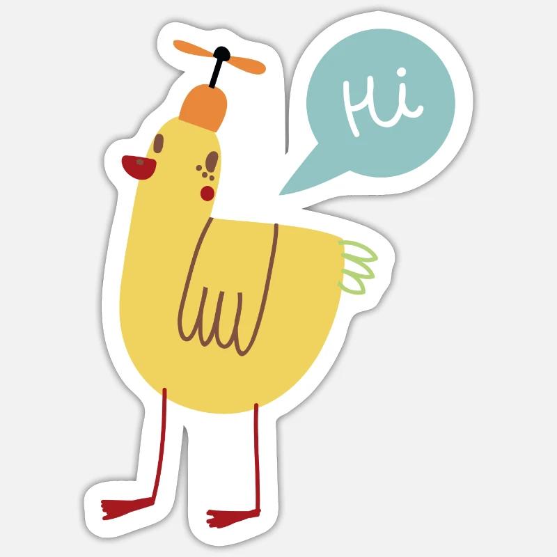 Sticker Größe S (10 x 10 cm) - 