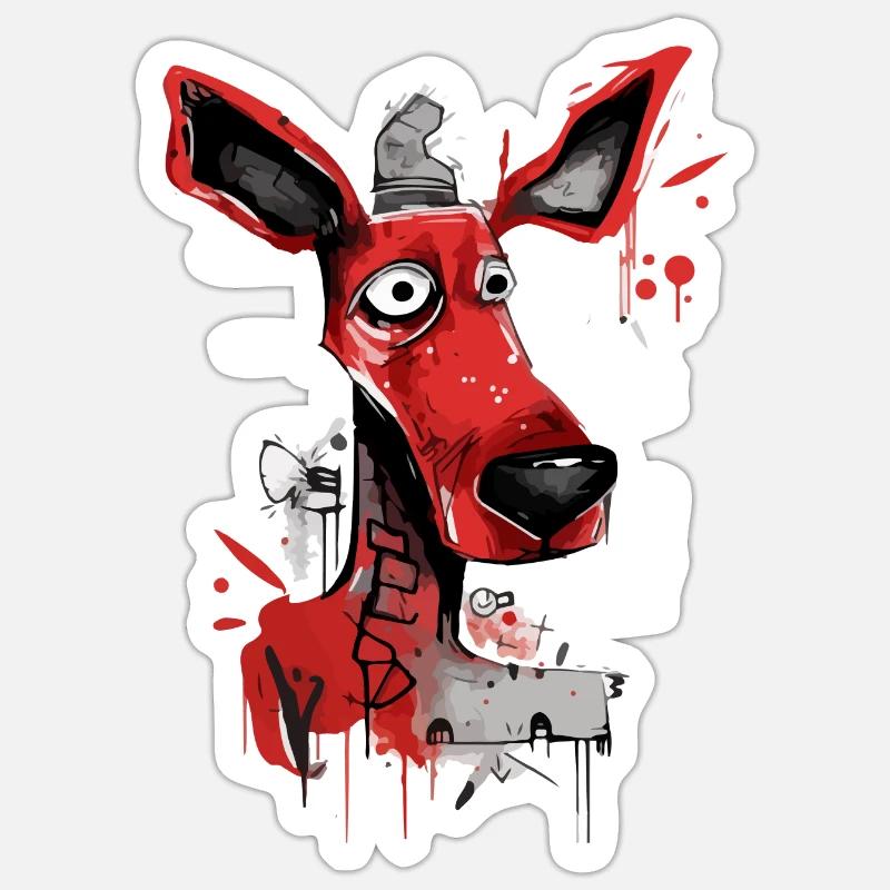 Sticker taille S (10 x 10 cm) - 