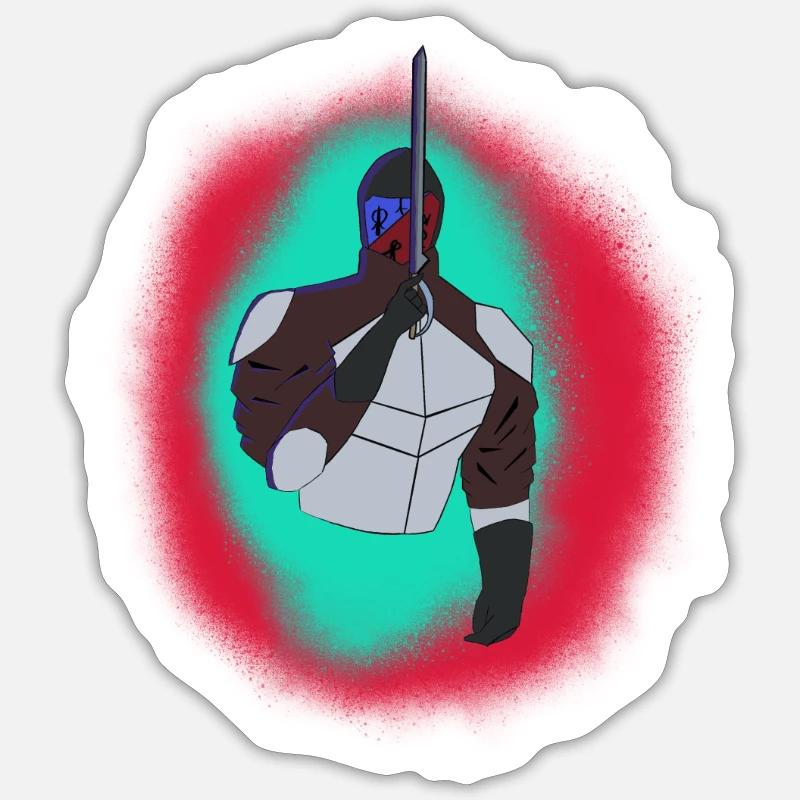 Sticker taille S (10 x 10 cm) - 