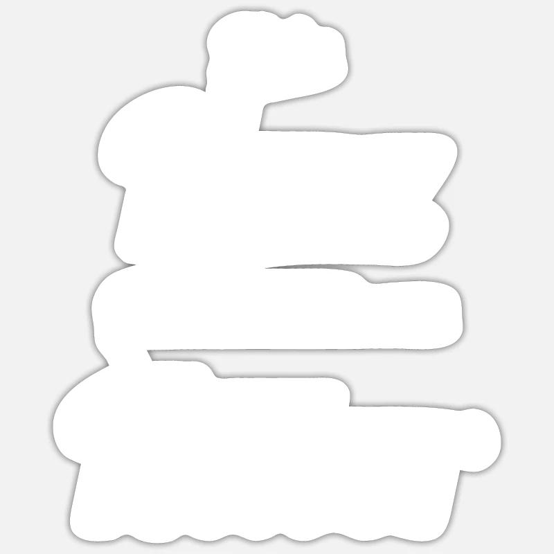 Sticker Größe S (10 x 10 cm) - 
