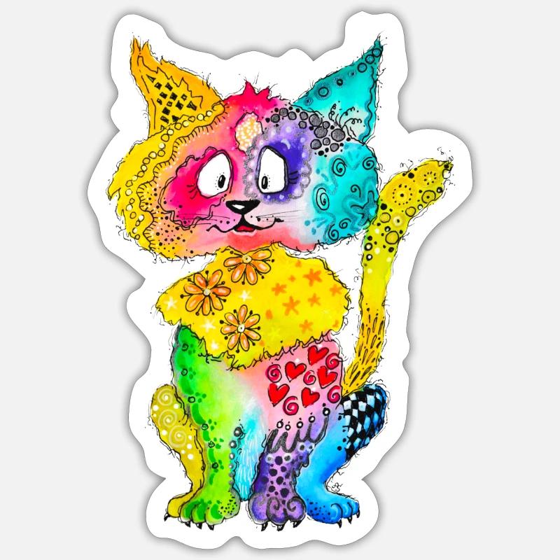 Sticker Größe S (10 x 10 cm) - 