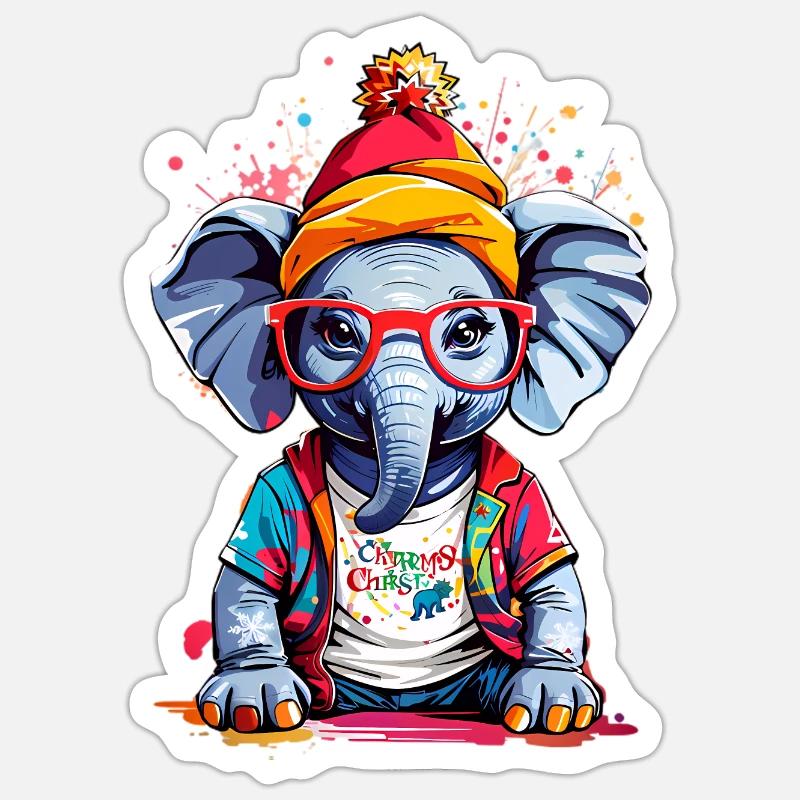 Sticker taille S (10 x 10 cm) - 