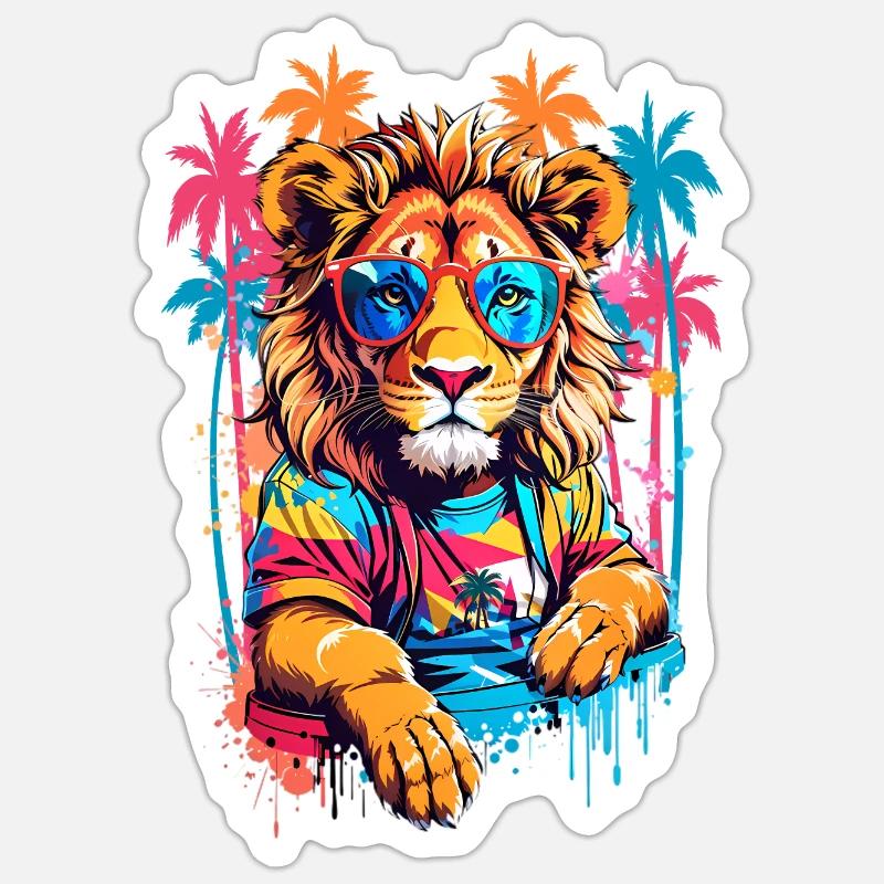 Sticker Größe S (10 x 10 cm) - 