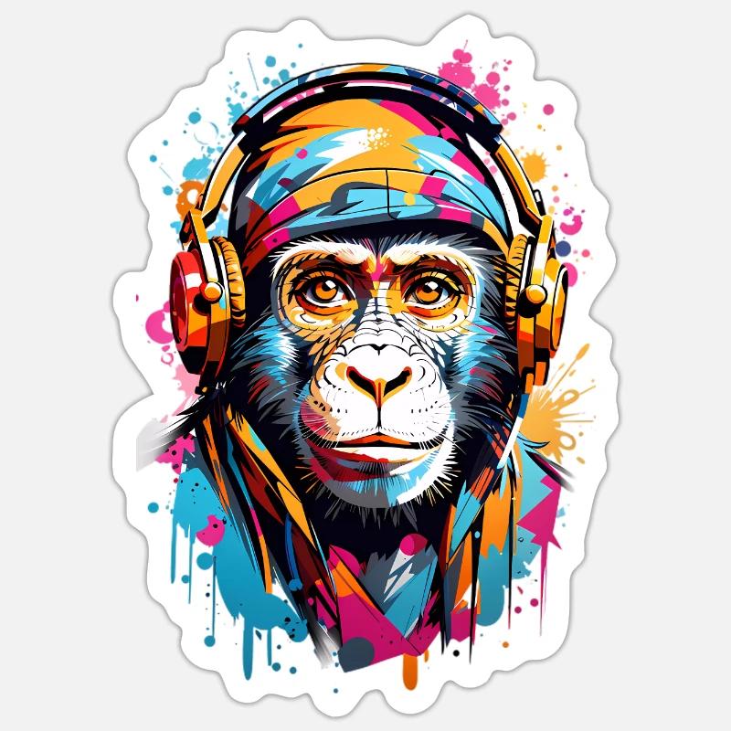 Sticker taille S (10 x 10 cm) - 