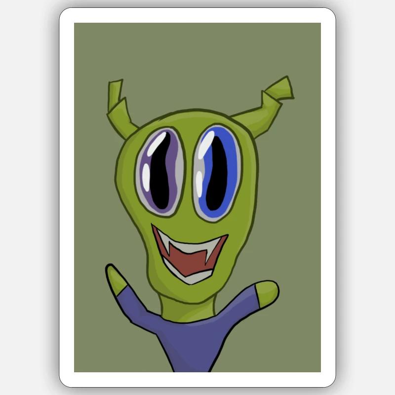Sticker Größe S (10 x 10 cm) - 