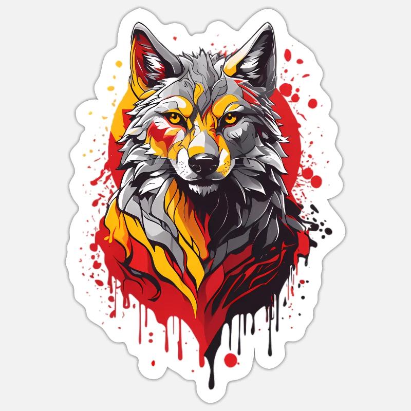 Sticker Größe S (10 x 10 cm) - 