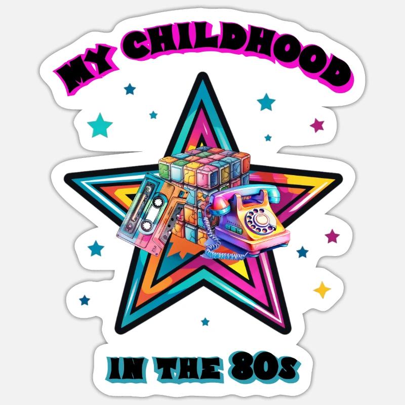 Sticker taille S (10 x 10 cm) - 